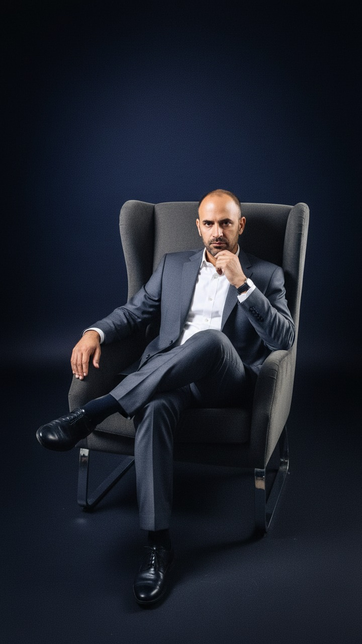 Composição de moda gerada com IA