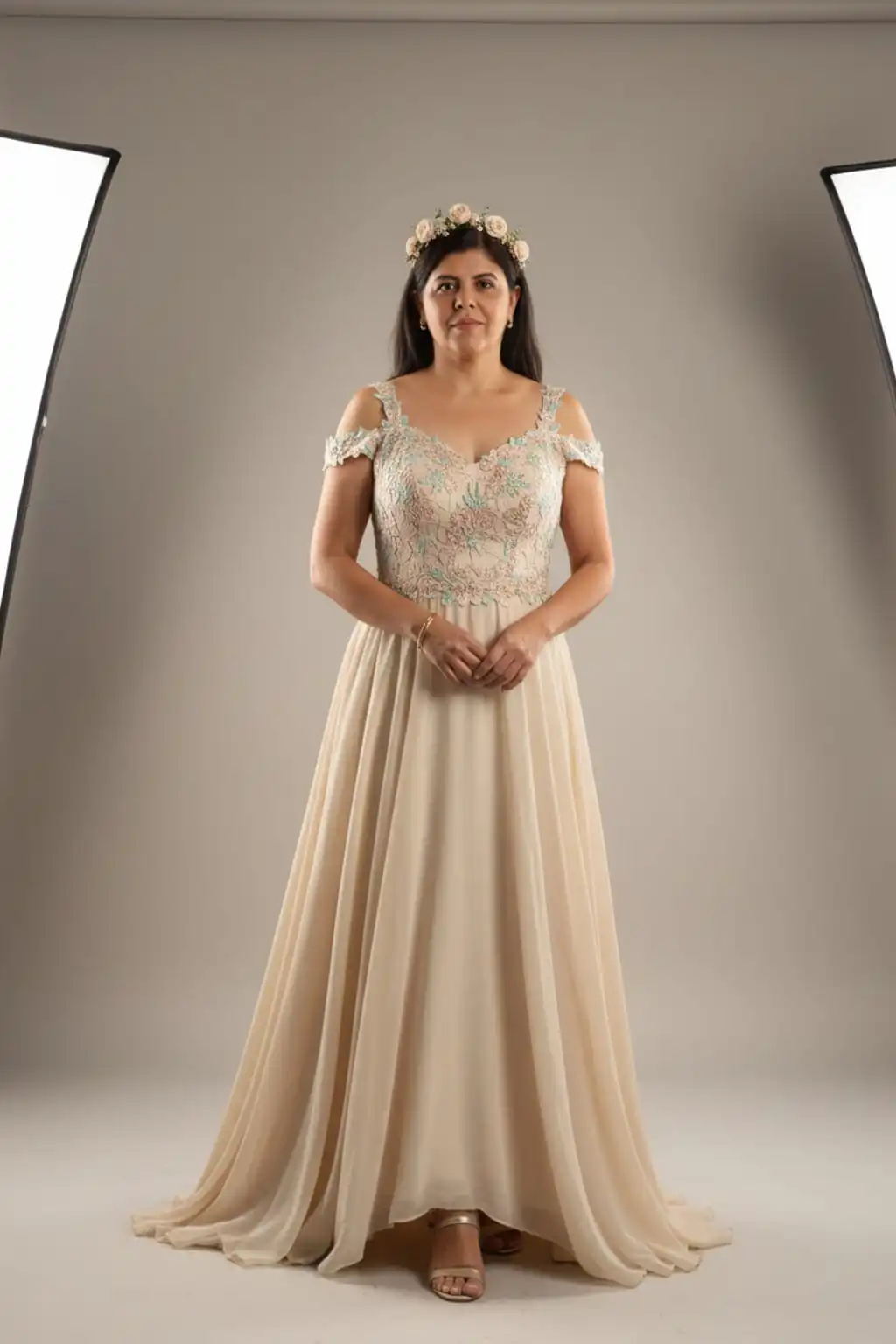 Retrato estilizado gerado com IA